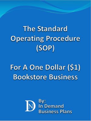 cover image of The Standard Operating Procedure (SOP) For a One Dollar ($1) Bookstore Business